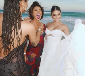 Sarah Hyland Instagram - Sheās a Birthday Bride⦠I mean Wifey! š Happy Birthday to the most magical, kind, silly, smart, and talented woman. Iām so honored to be able to call you not only my friend but my sister witch š I love you to pieces Shushi!!!!
