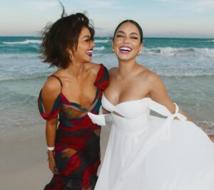 Sarah Hyland Instagram - Sheās a Birthday Bride⦠I mean Wifey! š Happy Birthday to the most magical, kind, silly, smart, and talented woman. Iām so honored to be able to call you not only my friend but my sister witch š I love you to pieces Shushi!!!!