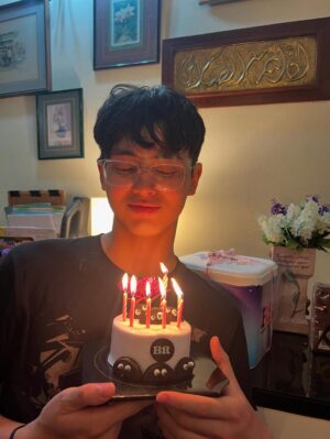 Sasha Saidin Instagram - 👦🏻 🎂 🎈 👩🏻 

Adam Arya is 16 years old! ❤️

#Happy16thBirthdayAdamArya  #PhotoOfTheDay 

#ADashOfSash💋
#CommittedToTheCelopians 
#DiaryOfADevotedDomesticatedDabawi 
#TheElusiveFairytaleOfTheHalfBloodPrincessSayang