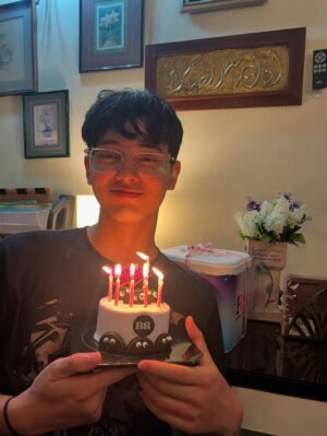 Sasha Saidin Instagram - 👦🏻 🎂 🎈 👩🏻 

Adam Arya is 16 years old! ❤️

#Happy16thBirthdayAdamArya  #PhotoOfTheDay 

#ADashOfSash💋
#CommittedToTheCelopians 
#DiaryOfADevotedDomesticatedDabawi 
#TheElusiveFairytaleOfTheHalfBloodPrincessSayang