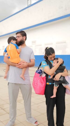 Searha Asghar Instagram - We are overwhelmed, we are scared, but we know it will make our children better at these things ! @swimwithhuzaifa 

📸 @zrphotography012