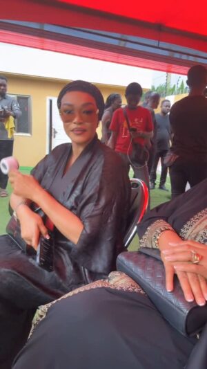 Selassie Ibrahim Instagram - Here mourning with our dear sister @roselyn_ngissah tag whoever you can see in the video