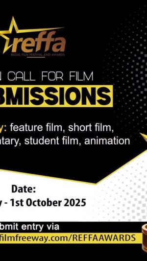 Selassie Ibrahim Instagram - 🎬 Filmmakers, This Is Your Moment! 🎬
The Regal Film Festival and Awards (REFFA) is officially open for submissions!
Whether you create feature films, short films, documentaries, student films, or animations, we want to see your work shine on the big stage. 🌟
📅 Submission Dates: 10th July – 1st October 2025
📌 Submit via: filmfreeway.com/REFFAAWARDS
🔥 Don’t just dream it—screen it. Enter now and let your story inspire the world!