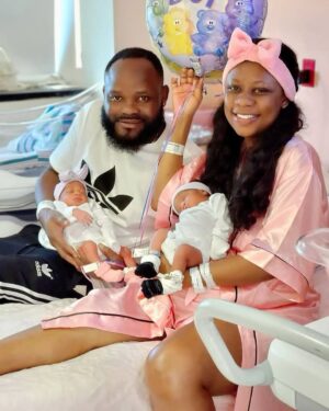 Selly Galley Instagram - My highlight of 2023!
Proud mother of twins! 
God showered unimaginable blessings upon me. God gave me a profound testimony. Made me a mother of two very adorable babies, A very lovely handsome jovial boy and a beautiful sweetheart diva of a girl 😄. 
I can’t wait for you to see them all grown now 🥰. Making sounds and faces 😃 happy and loved children. My heart is so fulfilled. Am such a happy and protective mother as you can imagine 😄
I tell you, At the appropriate time God will not only do it but make it perfect too. believe that. 
I’m hoping to share my journey of faith soon to inspire many. It’s been a very crazy 8yrs journey for me. 
Faith moves mountains indeed! 
AM SO GRATEFUL for all 2023 brought me, especially for the incredible man in my life @prayetietia , grateful for my entire family 🥰 and for all the love I’m surrounded by.
Life is not perfect but we surely count our blessings. 
Best year of my life. Best year of my life!
#VENA @thefiawootwins