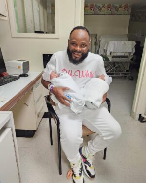 Selly Galley Instagram - My highlight of 2023!
Proud mother of twins! 
God showered unimaginable blessings upon me. God gave me a profound testimony. Made me a mother of two very adorable babies, A very lovely handsome jovial boy and a beautiful sweetheart diva of a girl 😄. 
I can’t wait for you to see them all grown now 🥰. Making sounds and faces 😃 happy and loved children. My heart is so fulfilled. Am such a happy and protective mother as you can imagine 😄
I tell you, At the appropriate time God will not only do it but make it perfect too. believe that. 
I’m hoping to share my journey of faith soon to inspire many. It’s been a very crazy 8yrs journey for me. 
Faith moves mountains indeed! 
AM SO GRATEFUL for all 2023 brought me, especially for the incredible man in my life @prayetietia , grateful for my entire family 🥰 and for all the love I’m surrounded by.
Life is not perfect but we surely count our blessings. 
Best year of my life. Best year of my life!
#VENA @thefiawootwins
