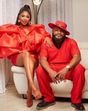 Selly Galley Instagram - 15years together this year. Like fine wine we keep getting better and growing finer 🥰♥️ A strong team 🥰
Unconditional and intentional 🫶🏻♥️
Specially tailored for eachother.
Till casket baby @prayetietia we ride and d!ẽ.
You’re an incredible man, the best the world has to offer, blessing to me and I love you deeply!
#happyvalentinesday
Ps: it’s the last slide for me 😌❣️❣️❣️
📸 @hotspotphotography
🥻@nanahemaaofficial @shoezonegh 🧥@brayawasante