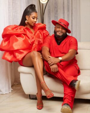 Selly Galley Instagram - 15years together this year. Like fine wine we keep getting better and growing finer 🥰♥️ A strong team 🥰
Unconditional and intentional 🫶🏻♥️
Specially tailored for eachother.
Till casket baby @prayetietia we ride and d!ẽ.
You’re an incredible man, the best the world has to offer, blessing to me and I love you deeply!
#happyvalentinesday
Ps: it’s the last slide for me 😌❣️❣️❣️
📸 @hotspotphotography
🥻@nanahemaaofficial @shoezonegh 🧥@brayawasante
