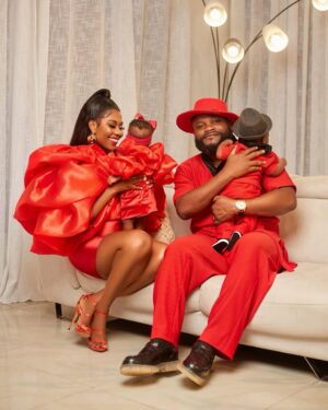 Selly Galley Instagram - 15years together this year. Like fine wine we keep getting better and growing finer 🥰♥️ A strong team 🥰
Unconditional and intentional 🫶🏻♥️
Specially tailored for eachother.
Till casket baby @prayetietia we ride and d!ẽ.
You’re an incredible man, the best the world has to offer, blessing to me and I love you deeply!
#happyvalentinesday
Ps: it’s the last slide for me 😌❣️❣️❣️
📸 @hotspotphotography
🥻@nanahemaaofficial @shoezonegh 🧥@brayawasante