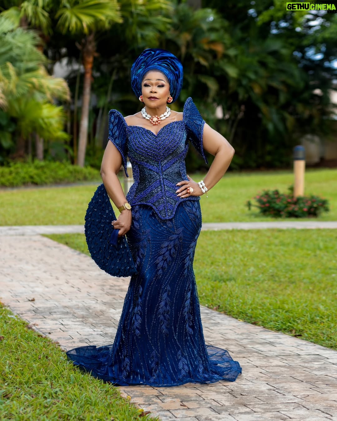 Shaffy Bello - 3.8K Likes - If bridal elegance had a face... it would look exactly like THIS! 🔥 

Screen goddess, Shaffy Bello, embodies modern Itsekiri bridal royalty in Gbenga Artsmith’s regal “ACHALUGO” Necklace Set - a statement blend of coral, pearls, and hand-crafted luxury.

She’s styled in a magnificient skirt-and-blouse ensemble by @tabsatelier with exquisite fabrics from @brasasfabrics , her look completed with flawless makeup by @aracreations1 , gele perfection by @taiwos_touch , and captured through the lens of @portraitsbylens4tography .

Bridal styling and creative direction? @gbengaayodada .

The “ACHALUGO” Necklace Set is available to order now via @gbengaartsmith.
Send a DM or WhatsApp to make this masterpiece yours for your big day.

#gbengaartsmith #shaffybello #weddingdetails #weddinggoals #weddinginspiration #naijaweddingstyle #weddingfashion #weddingglam #luxuryjewelry #bridalaccessories #weddingseason #weddingvibes #bridalmagic #africanluxuryjewelry #bridaljewelry #owanbestyle #weddingready #weddingluxury #baroquepearls #coral