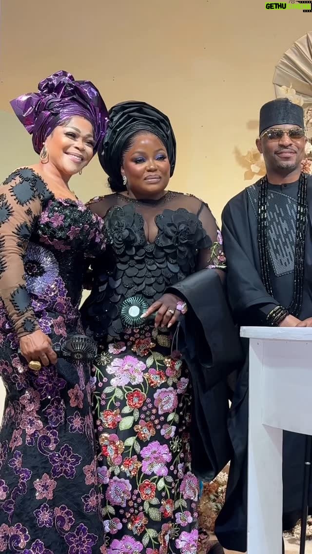 Shaffy Bello - 5.5K Likes - So happy for you @bukolaare and Abass. 
From Planning to the Finish Line. 
Now you start a New Beginning. May the Lord give you both the Grace, Wisdom, Patience and all the Love needed for this beautiful Journey. OLUWA SEUN 🙏🏾
💜💜💜💜💜💜💜💜💜