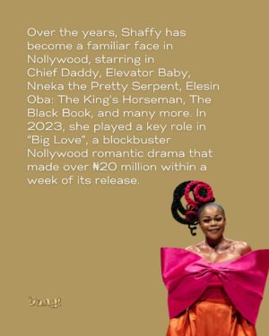 Shaffy Bello Instagram - Swipe: Her most groundbreaking feat is her bold return to Nigeria in her 30s to reinvent herself from a U.S.-based singer into one of Nollywood’s most elegant and versatile actresses, proving it’s never too late to chase a new dream and redefine success. Listen to her speak more about her story on the latest episode of @dearifeseries on my YouTube.
@iamshaffybello you’re a role model for strength and creativity in Nollywood!
#DangWoman #Dang