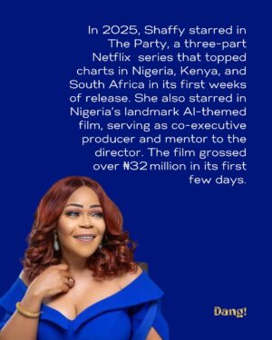 Shaffy Bello Instagram - Swipe: Her most groundbreaking feat is her bold return to Nigeria in her 30s to reinvent herself from a U.S.-based singer into one of Nollywood’s most elegant and versatile actresses, proving it’s never too late to chase a new dream and redefine success. Listen to her speak more about her story on the latest episode of @dearifeseries on my YouTube.
@iamshaffybello you’re a role model for strength and creativity in Nollywood!
#DangWoman #Dang