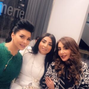 Shahd El Yaseen Instagram - مع جميلات جنة هلي @shaima_3li81 @lamya.tareq.official