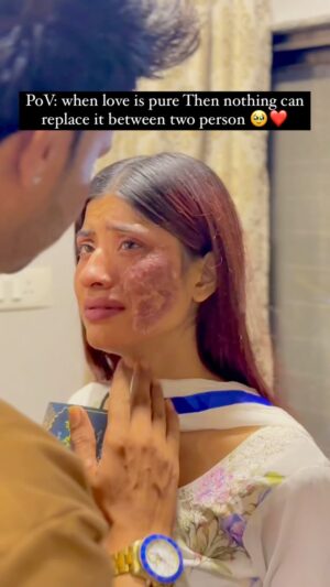 Shahina Ansari Instagram - Jab pyar Sacha ho to chahe situation ya condition kesi bhi ho 2 logo ko kabhi alg nhi mar sakti 🙏🏻🥺❤️