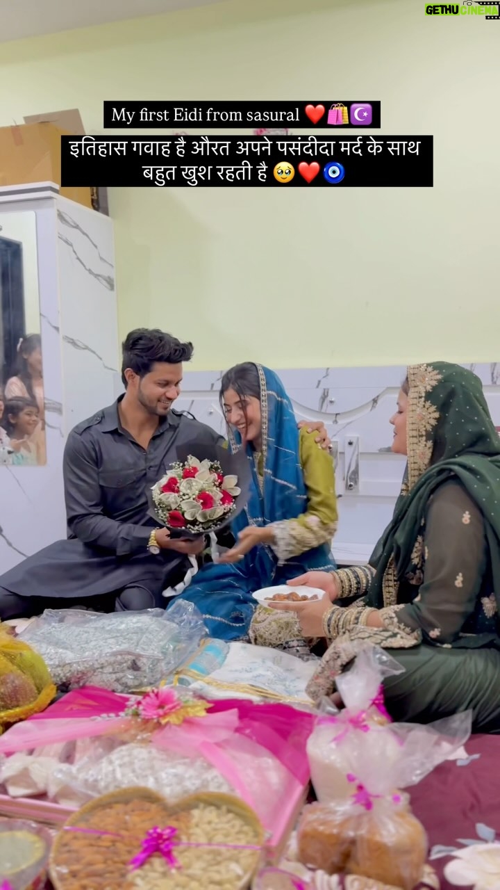 Shahina Ansari - 152.2K Likes - A boy spend his money on girl if he is in love ❤️🥹
Dress from @ayesha_collection_ac 

@little_sahilkhan_007 

#reels #explore #viral #love #couplesgoal #eid #ramzan #ramdan #eidmubarak #eidi