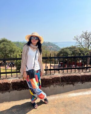 Shalvi Chauhan Instagram - Fearless and fabulous.🌴
.
.
#goavibes🌴 #shalvi