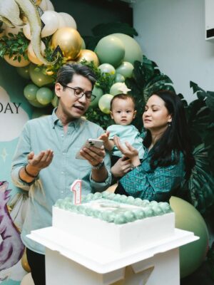 Sharifah Amani Instagram - A whole year with you. Happiest 1st Birthday best friend Mum & Bapak. ✨💚✨
Ya Allah Ya Rahman Ya Rahim,
We are grateful for every smile, every breath, every moment we have with our son Ahmed Mohsein. The grandson to our parents, the nephew to our brothers and sisters, the cousin to our nephews and nieces, the apple of our eye.
With deep gratitude. As a sign of our love and affection for him, we ask of You Allah, to bless him with a life filled with Your mercy, strong faith, a mind that’s thoughtful, good health, and endless sustenance that is pure and full of Your blessings.
Ya Allah Ya Ghafur Ya Wadud
Protect him always, in ways we see and ways we don’t. Fill his heart with faith, kindness, and courage. Let him grow into someone who brings good to others and walks a path that pleases You.
Grant him strength in hardship, humility in ease, and joy in worship. Surround him with love, guide his steps, and let him never feel alone.
Ya Allah Ya Karim Ya Razzaq
We entrust this prayer to You with full hope that You grant our dear one a noble character, unwavering determination, and high spirits. May his praiseworthy actions lead him to become a person who excels in this world and in the hereafter.
Bless the life of our Mohsein. Make him happy, and may his well-being radiate to bring peace and joy to his family and his faith.
And to Mohsein - Barakallah Fii Umrik, Semoga Allah memberkati usiamu.
Āmīn, Yā Rabbal-‘Ālamīn.
Doa by Bapak @med_faris
Backdrop by @babycakeshoppe
Cake by @brownandsyai
Pictures by @curicuriklik @atiqah9529
#MohseinTheDragonBanjai