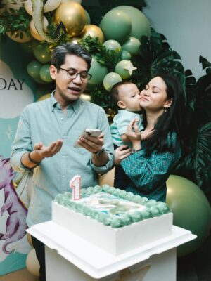 Sharifah Amani Instagram - A whole year with you. Happiest 1st Birthday best friend Mum & Bapak. ✨💚✨
Ya Allah Ya Rahman Ya Rahim,
We are grateful for every smile, every breath, every moment we have with our son Ahmed Mohsein. The grandson to our parents, the nephew to our brothers and sisters, the cousin to our nephews and nieces, the apple of our eye.
With deep gratitude. As a sign of our love and affection for him, we ask of You Allah, to bless him with a life filled with Your mercy, strong faith, a mind that’s thoughtful, good health, and endless sustenance that is pure and full of Your blessings.
Ya Allah Ya Ghafur Ya Wadud
Protect him always, in ways we see and ways we don’t. Fill his heart with faith, kindness, and courage. Let him grow into someone who brings good to others and walks a path that pleases You.
Grant him strength in hardship, humility in ease, and joy in worship. Surround him with love, guide his steps, and let him never feel alone.
Ya Allah Ya Karim Ya Razzaq
We entrust this prayer to You with full hope that You grant our dear one a noble character, unwavering determination, and high spirits. May his praiseworthy actions lead him to become a person who excels in this world and in the hereafter.
Bless the life of our Mohsein. Make him happy, and may his well-being radiate to bring peace and joy to his family and his faith.
And to Mohsein - Barakallah Fii Umrik, Semoga Allah memberkati usiamu.
Āmīn, Yā Rabbal-‘Ālamīn.
Doa by Bapak @med_faris
Backdrop by @babycakeshoppe
Cake by @brownandsyai
Pictures by @curicuriklik @atiqah9529
#MohseinTheDragonBanjai