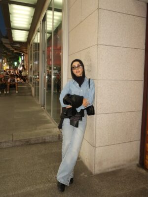 Sharifah Rose Instagram - Current obsession: leather jacket š©¶