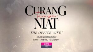 Sharifah Sakinah Instagram - C U R A N G T A N P A N I A T
Bermula 23 Disember, setiap Isnin hingga Khamis, jam 10 malam di Astro Ria.
Penulis @okaaurora
Terbitan @ifame.my
Arahan @eyrahman22
#CurangTanpaNiat #CTN
#TheOfficeWife