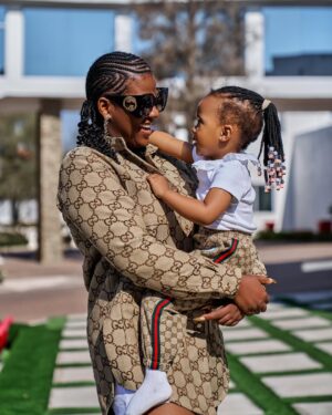 Shauwn Mkhize Instagram - Happy 3rd Birthday to my precious Coco! 🎉💖
Your sparkle and wisdom shine through with each passing day. You have a unique spirit that fills my heart with love and laughter. Your curiosity and determination remind me of how special you truly are. 🌟💫 🧁
Your adventurous spirit, kindness, and infectious giggles make the world a better place. 🌈💕
Happy Birthday, sweet angel! You are loved beyond measure! 🥰😘
#HappyBirthday #BabyCoco #GlammyDiaries #Grateful #MyWorldMyRules #Kwamammkhize #MatchingOutfits #BirthdayGirl