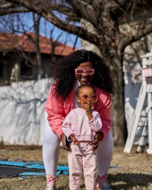 Shauwn Mkhize Instagram - Happy 3rd Birthday to my precious Coco! 🎉💖
Your sparkle and wisdom shine through with each passing day. You have a unique spirit that fills my heart with love and laughter. Your curiosity and determination remind me of how special you truly are. 🌟💫 🧁
Your adventurous spirit, kindness, and infectious giggles make the world a better place. 🌈💕
Happy Birthday, sweet angel! You are loved beyond measure! 🥰😘
#HappyBirthday #BabyCoco #GlammyDiaries #Grateful #MyWorldMyRules #Kwamammkhize #MatchingOutfits #BirthdayGirl