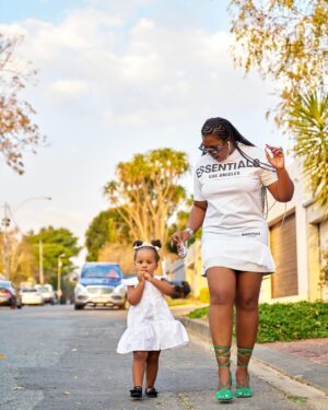 Shauwn Mkhize Instagram - Happy 2nd Birthday, Baby Mimi 🎂🎉
My little sunshine, you are truly a force to be reckoned with—so feisty and determined, with the most tender heart and captivating eyes. 🌟💕🫶🏾
You’re my little fighter, and I am in awe of your spirit. I can’t wait to see the incredible woman you will become. Watching you grow has been an endless adventure and I know you’re destined to become an extraordinary woman. 💖🎈
Grandma will always love & cherish you 🎁 ✨
#HappyBirthday #BabyMiaandy #BirthdayGirl #MatchingOutfits #FeistyAndFabulous #MyWorldMyRules #MaMkhize