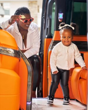 Shauwn Mkhize Instagram - Happy 2nd Birthday, Baby Mimi 🎂🎉
My little sunshine, you are truly a force to be reckoned with—so feisty and determined, with the most tender heart and captivating eyes. 🌟💕🫶🏾
You’re my little fighter, and I am in awe of your spirit. I can’t wait to see the incredible woman you will become. Watching you grow has been an endless adventure and I know you’re destined to become an extraordinary woman. 💖🎈
Grandma will always love & cherish you 🎁 ✨
#HappyBirthday #BabyMiaandy #BirthdayGirl #MatchingOutfits #FeistyAndFabulous #MyWorldMyRules #MaMkhize