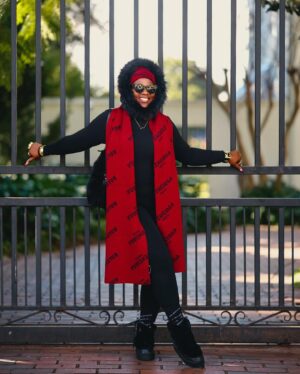 Shauwn Mkhize Instagram - Commanding the moment, quietly and powerfully ❤️🖤 ,stepping out in my favourable mood bold and calm #MyWorldMyRules #KwaMamkhize