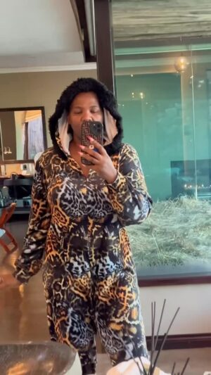Shauwn Mkhize Instagram - There’s a lion in every woman who refuses to give up. We rise together🦁✨ Keep shining, your win is unfolding. #KwaMaMkhize #MyWorldMyRules #LionessMode