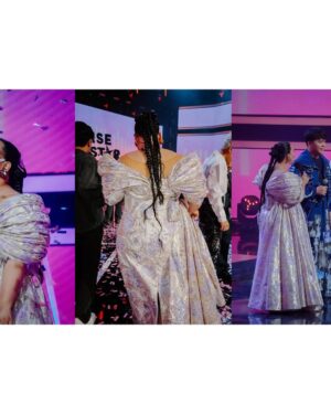 Sherry Alhadad Instagram - Raise The Star Malaysia The Grand Encore ✨
@abidinkhairul
@syedfaizalsyednoh
@yusofruzaimi
@ryanmohamad
Sherry Alhadad in @teruntumputih @ridzuanaliass
“Shoutout to my fabulous glam team for 8 weeks of fun, spice, and magic!” (You know who you are 💜💜💜)
