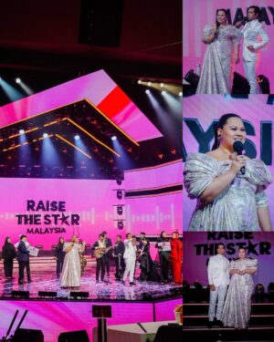 Sherry Alhadad Instagram - Raise The Star Malaysia The Grand Encore ✨
@abidinkhairul
@syedfaizalsyednoh
@yusofruzaimi
@ryanmohamad
Sherry Alhadad in @teruntumputih @ridzuanaliass
“Shoutout to my fabulous glam team for 8 weeks of fun, spice, and magic!” (You know who you are 💜💜💜)