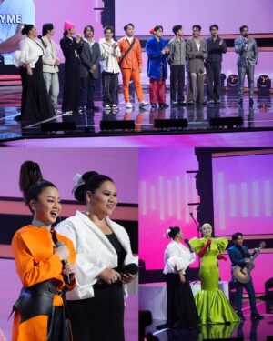 Sherry Alhadad Instagram - RTS W6 🎤 #raisethestarmalaysia
Glamtheme #kepukkepukmenarik Sherry In @mode.miroljonit
.
@abidinkhairul
🎀 @artedenarmi
@arymuzamer
@hamidijamili
@ryanmohamad