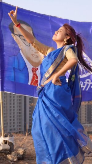 Shikha Wahulkar Instagram - Jay Bhim🙏💙….
