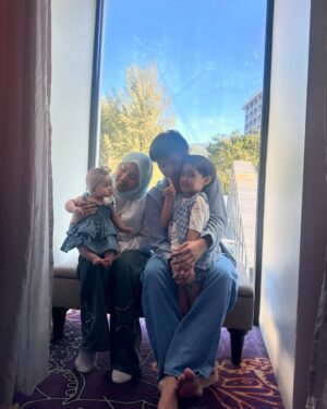 Shila Amzah Instagram - @rheaakiraa She’s been crying non stop for 3 hours 🫠 nak tumbuh Gigi, nak tukar bulan.
This regression always makes me think the newborn phase are the easiest.
@ubaimz agreed 🥲
I told him before , Tapi dia cakap newborn bangun every 2 hours , then I told him “atleast we knew what she wants,sleep/drink susu/ nappy change.”
Both of us were so overwhelmed , mata panda.
For 3 days in a row.
It wasn’t easy but this too shall pass❤️
He always so surprised on how I can remain my calm, I said as a parent, we have absolutely no choice.
I don’t wanna lose my sh*t in front of the kids🥲 it’s traumatising for them.
No matter how tired we are, these babies are our blessings, amanah Allah SWT pada kita.
They didn’t get to choose what kind of parents they wanted, but we can choose what kind of parents that we want to be for our children❤️
And thank you sethy @sethuwais for always knowing what to do, what to say to adik when she was restless.
And she calmed down whenever seth talks to her.
Autism spectrums are soo broad that you can never define them by the book.
Some say they will be agressive, some say they wont be able to have empathy, or even the ability to understand feelings.
But sethy on the other hand are god send.
He is so loving and kind, and the fact that he knew I was overwhelmed and he came to me “ its okay mama, Im here, I want to hug you.” 😭
Oh and , I relive/revisit my past trauma.
I faced my past fears together with My beloved husband.
Many of you may not know this, Penang traumatised me.
there were few incidents in Penang that haunts me and I never get to overcome it, for more than 10 years and I tried to get get past it over 3 years ago and failed miserably.
Until recently we decided to have a family vacation, ubai knew everything and I suggested Penang.
He asked me why, I said I want to create new memories with our little family.
Finally ,We managed to do so😭 I’m so grateful that I get to do this with him and I can never thank him enough for being in my life.
I apologise for such a long caption, I didn’t feel like posting anything for the past week.
Have a great day everyone ! Thanks for reading ❤️