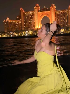Shilpa Chaudhary Instagram - Golden hour feels in the city of dreams ✨🌆
#DubaiNights