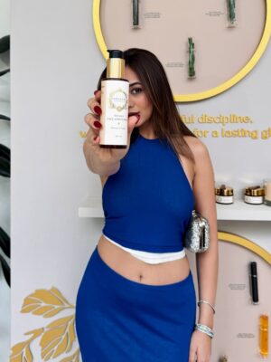 Shivali Rijhwani Instagram - Co-ord cuteness → brand rendezvous → a soulful pause 🥥🦋
A day with @puravedaofficial x @tirabeauty that ended in a love story with vegan plates at @pause.mumbai 🌿✨