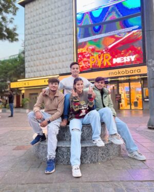 Shivangi Prajapat Instagram - 𝐇𝐚𝐝 𝐅𝐮𝐧 𝐢𝐧 𝐃𝐞𝐥𝐡𝐢..!🩵
