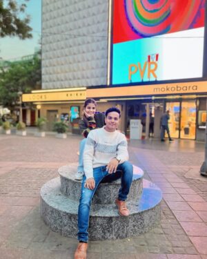 Shivangi Prajapat Instagram - 𝐇𝐚𝐝 𝐅𝐮𝐧 𝐢𝐧 𝐃𝐞𝐥𝐡𝐢..!🩵