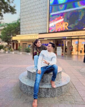 Shivangi Prajapat Instagram - 𝐇𝐚𝐝 𝐅𝐮𝐧 𝐢𝐧 𝐃𝐞𝐥𝐡𝐢..!🩵