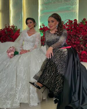Shouk Al Hadi Instagram - مبارك عليكم الشهر من عروس رمضان #غاده في مسلسل #ابو_البنات 👰🏻♀️✨🤍