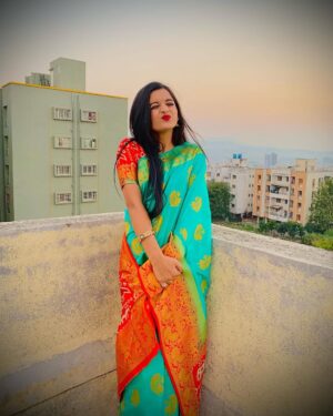 Shraddha Takke Patil Instagram - 🌸
.
.
.
#shraddhatakke #smile #smilequeen😘 #marathi #marathimulgi #feed #post #saree #sareelove #traditional #likeforlikes #likesforlike #shraaafamily💜