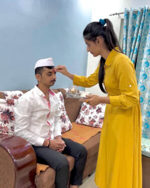 Shraddha Takke Patil Instagram - Happy Rakshabhandan ♥️
.
.
.
#shraddhatakke #rakshabandhan #celebration