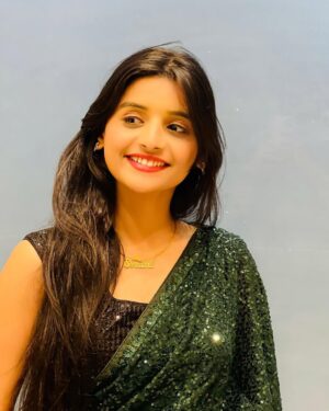 Shraddha Takke Patil Instagram - 🍃
.
.
.
.
#shraddhatakke #post #explore #fyp #pictures #likesforlike #like #explore #instagood #saree #smile