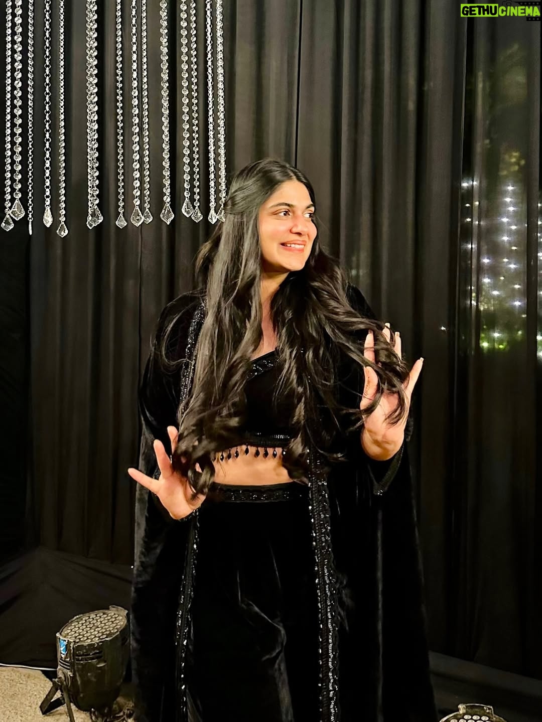 Shreya Sanghi - 1.2K Likes - Subtle sparkle, major bling 💎✨
.
.
.
.
.
.
.
.
.
.
.
#bling #allblack #indowestern #capeset #weddingoutfit #ootd #weddingvibes #outfitoftheday #indianfashion #indianwedding #indianoutfit #ethnicwear #ethnicfashion #ethnicoutfit #accessories #ethnic #traditional #traditionalwear #indianweddings #indianwear #outfitinspiration #outfitinspo #fashionblogger #fashiongram #weddingwear #indianweddingbuzz #accessoriesoftheday #fyp #explore #pinterestaesthetic