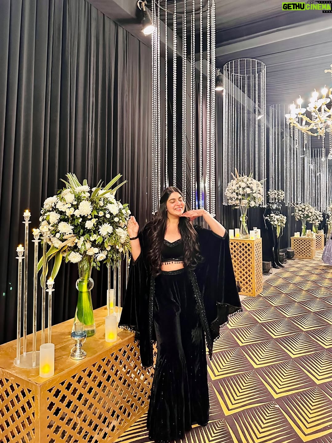 Shreya Sanghi - 1.2K Likes - Subtle sparkle, major bling 💎✨
.
.
.
.
.
.
.
.
.
.
.
#bling #allblack #indowestern #capeset #weddingoutfit #ootd #weddingvibes #outfitoftheday #indianfashion #indianwedding #indianoutfit #ethnicwear #ethnicfashion #ethnicoutfit #accessories #ethnic #traditional #traditionalwear #indianweddings #indianwear #outfitinspiration #outfitinspo #fashionblogger #fashiongram #weddingwear #indianweddingbuzz #accessoriesoftheday #fyp #explore #pinterestaesthetic