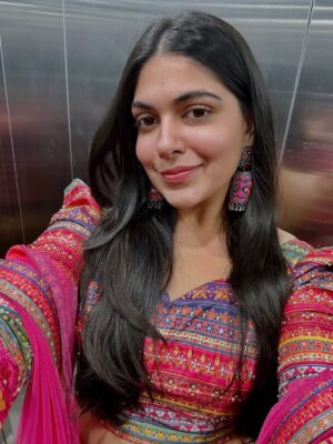 Shreya Sanghi Instagram - Because in India, wedding season never really ends. 🤭🥰
.
.
.
.
.
.
.
.
.
.
.
.
.
#selfie #jhumka #jhumkas #weddingoutfit #ootd #weddingvibes #lehenga #outfitoftheday #indianfashion #indianwedding #indianoutfit #ethnicwear #ethnicfashion #ethnicoutfit #accessories #ethnic #traditional #traditionalwear #indianweddings #indianwear #outfitinspiration #outfitinspo #fashionblogger #fashiongram #weddingwear #indianweddingbuzz #accessoriesoftheday #fyp #explore #pinterestaesthetic