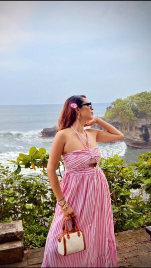 Shubhi Bharal Instagram - GRWM with @inglot_india in 📍Bali. This eyebrow pencil with a spoolie is the best thing happened to me. 🤌🏼🌸 This shade 3 matches my eyebrows completely 🤌🏼

Comment for links 🔗 

#shubhibharal #thattrendstalker #ttsfinds #ttstravels #inglotmakeup #inglotcosmetics #musthaves