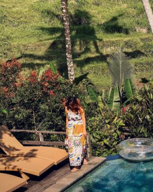 Shubhi Bharal Instagram - Anthony Bourdain kind of a day 💁🏻♀️😎
📍Ubud, Bali 🇮🇩
Wearing @plukofficial
#ShubhiBharal #ThatTrendStalker #TTStravels