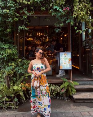 Shubhi Bharal Instagram - Anthony Bourdain kind of a day 💁🏻♀️😎
📍Ubud, Bali 🇮🇩
Wearing @plukofficial
#ShubhiBharal #ThatTrendStalker #TTStravels